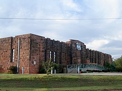Chandler, Oklahoma USA - Route 66 Interpretive Center (National Register of Historic Places listings in Lincoln County, Oklahoma) - panoramio